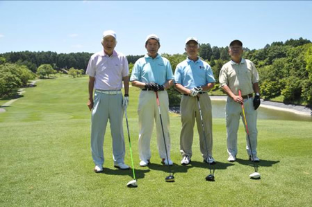 第一回 伏見博明殿下杯チャリティゴルフ大会、イン1組