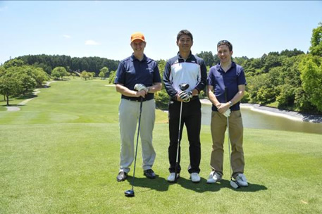 第一回 伏見博明殿下杯チャリティゴルフ大会、イン2組