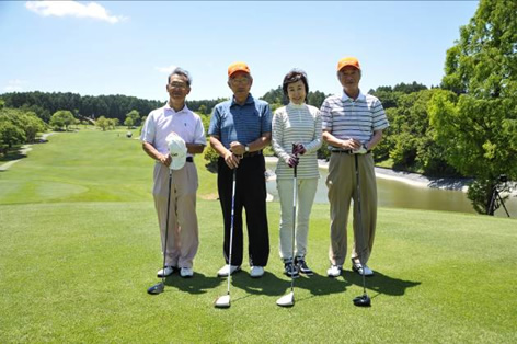 第一回 伏見博明殿下杯チャリティゴルフ大会、イン4組