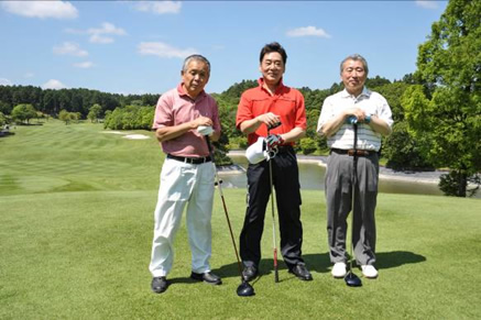 第一回 伏見博明殿下杯チャリティゴルフ大会、アウト10組