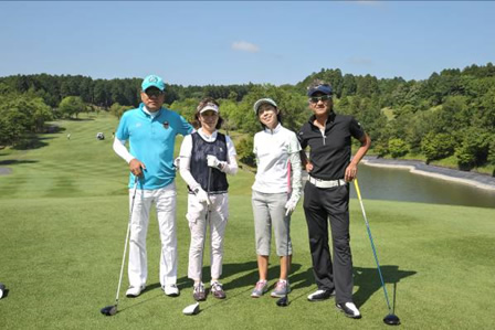 第一回 伏見博明殿下杯チャリティゴルフ大会、アウト2組