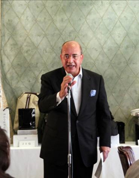 第四回 伏見博明殿下杯チャリティゴルフ大会、表彰式での記念写真