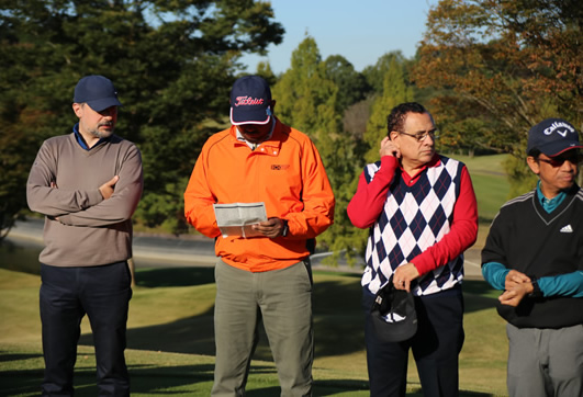 第五回 伏見博明殿下杯チャリティゴルフ大会、外交団ゴルフコミッティのメンバー大使の方々